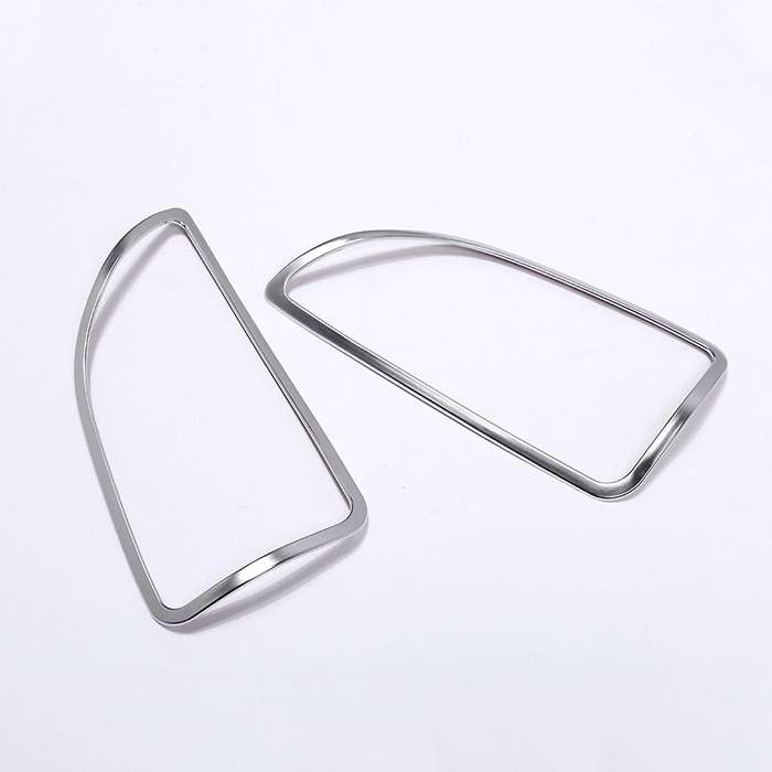 for B Class W246 2012-2018 Chrome ABS Door Audio Tweeters Speaker Cover Trim