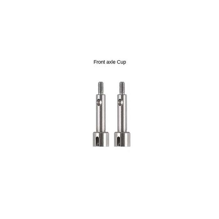 for Axial Scx24 90081 Model Car Front and Rear Steering Transmission Shaft Cvd Dog Bone Cup Axle Re