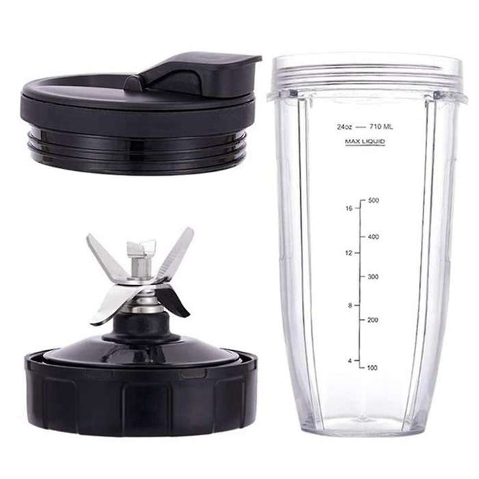 for Blender Replacement Parts, 24Oz Cup 7 Fins Extractor Blade, for Auto IQ BN801 SS101 BL480-30 BL6