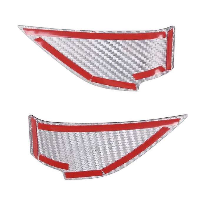 for BRZ 2022 Dry Carbon Fiber Car Inner Door Handle Bowl Cover Trim Decoration Sticker Accessories -