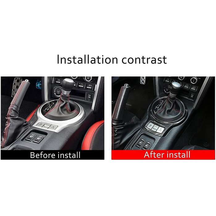 for Brz 86 2012-2020 Console Side Strip Gear Shift Panel Decor Cover Frame Car Accessories