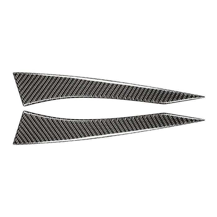 for BRZ 86 Carbon Fiber Rearview Mirror Anti-Collision Strip Decorative Sticker(Black)