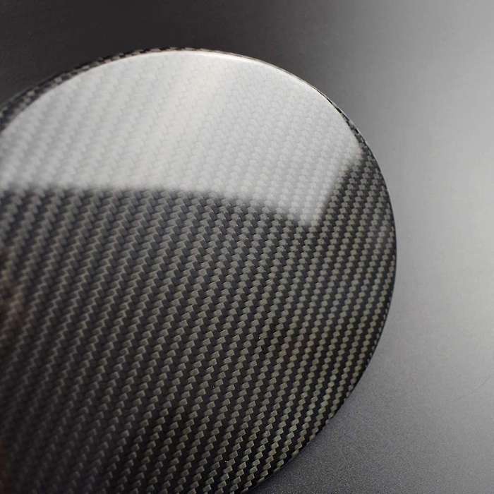 for BRZ 86 2014-2019 Carbon Fiber Fuel Tank Cap Decoration Cover Trim Sticker Car Accessories