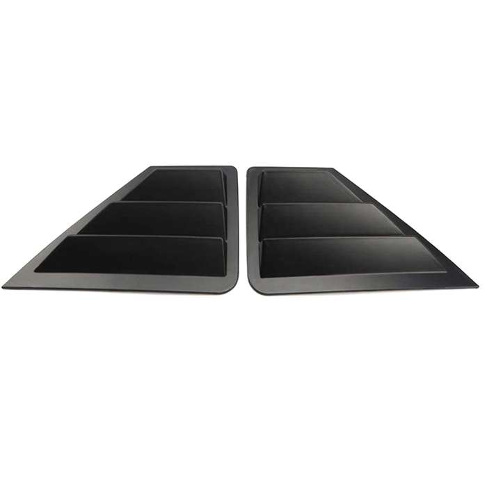 for C- 2016 - 2021 Car Accessories Rear Car Side Window Louvers Vent Cover Trim Auto Decorative