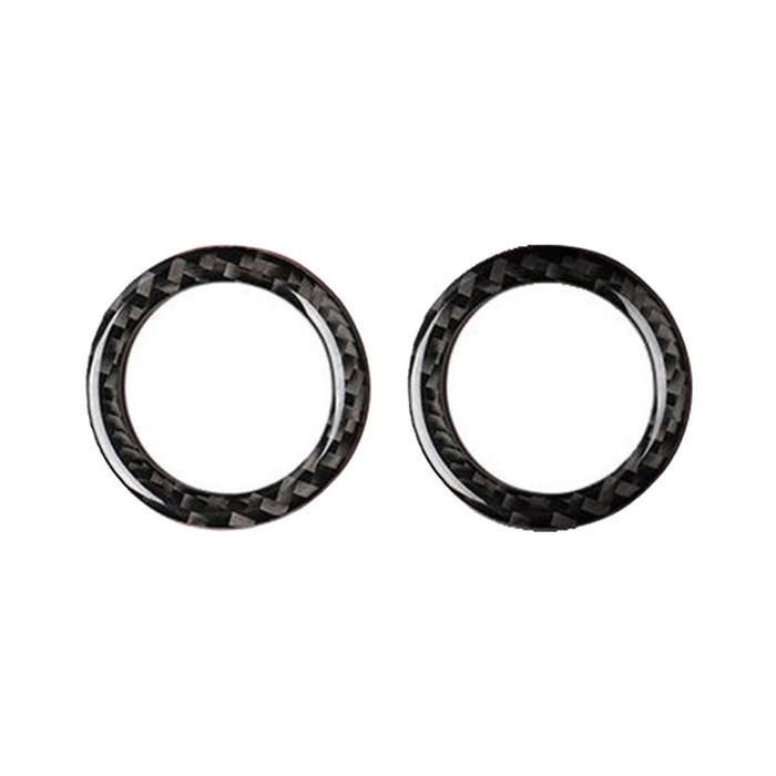 for C Class W204 07-10 Carbon Fiber Upper Outlet Trim