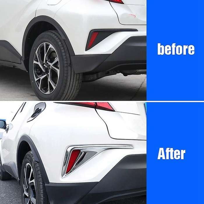 for C- Accessories Rear Fog Light Frame Cover Trims ABS Chromium Styling Exterior Decoration 2017-20