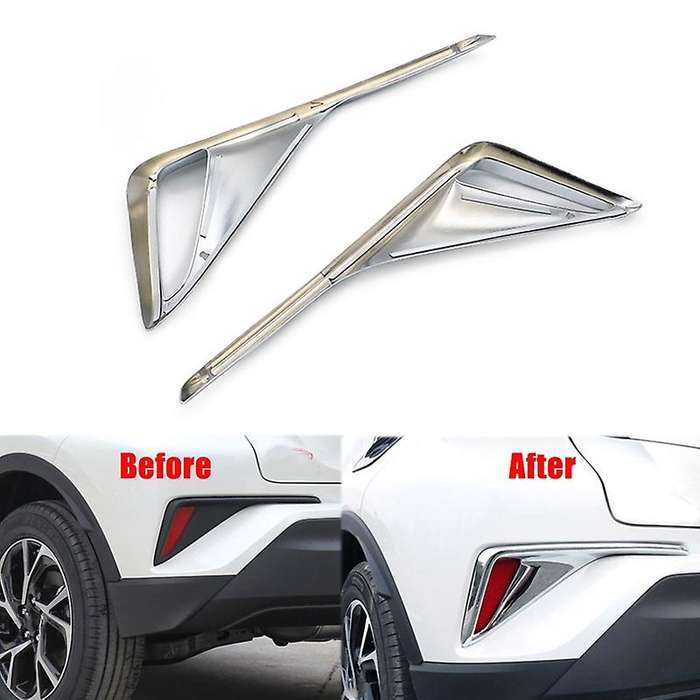 for C- Accessories Rear Fog Light Frame Cover Trims ABS Chromium Styling Exterior Decoration 2017-20