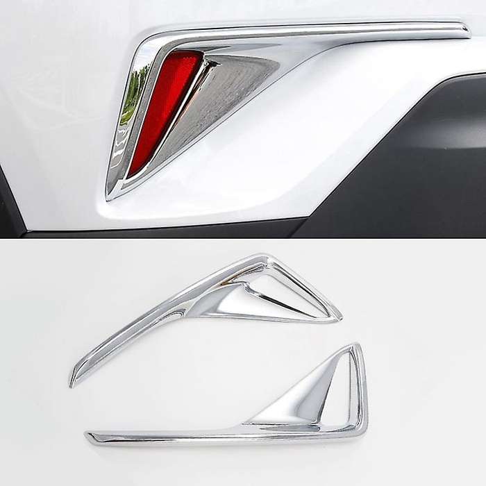 for C- Accessories Rear Fog Light Frame Cover Trims ABS Chromium Styling Exterior Decoration 2017-20