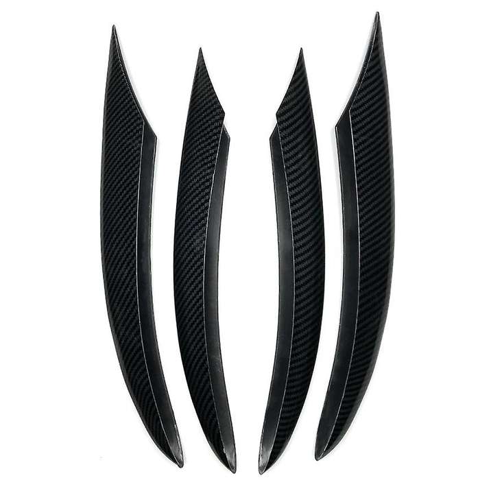 for C Class W205 C180L C260 C300 2019-2021 Air Intake Grille Strips Trim Car Accessories 4Pcs Carbon