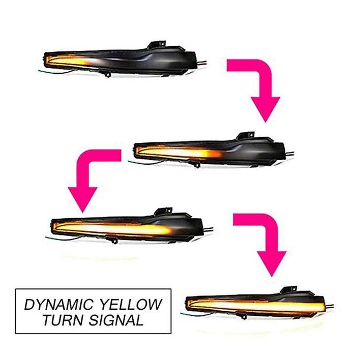 for C W205 E W213 S W222 W217 Dynamic Turn Signal Blinker Sequential Side Mirror Indicator Light