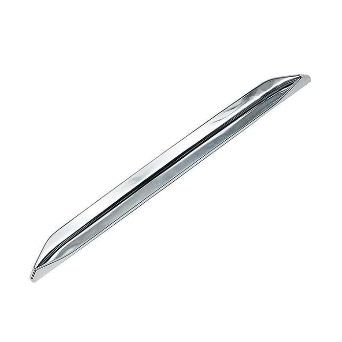 for C27 17-19 ABS Chrome Plated Before the Bar Bumper Cover Shield Trim Molding Lower Grille