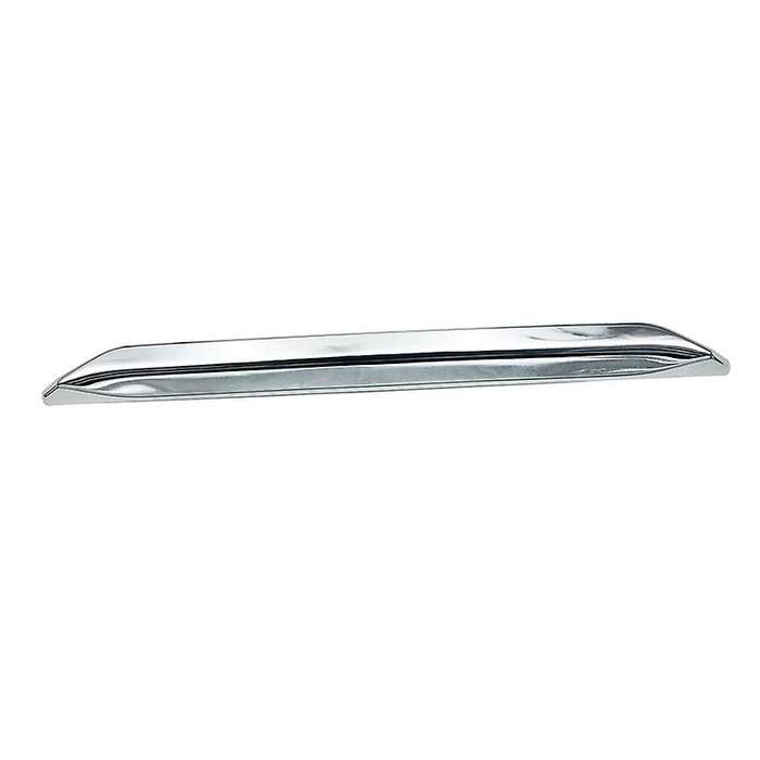 for C27 17-19 ABS Chrome Plated Before the Bar Bumper Cover Shield Trim Molding Lower Grille