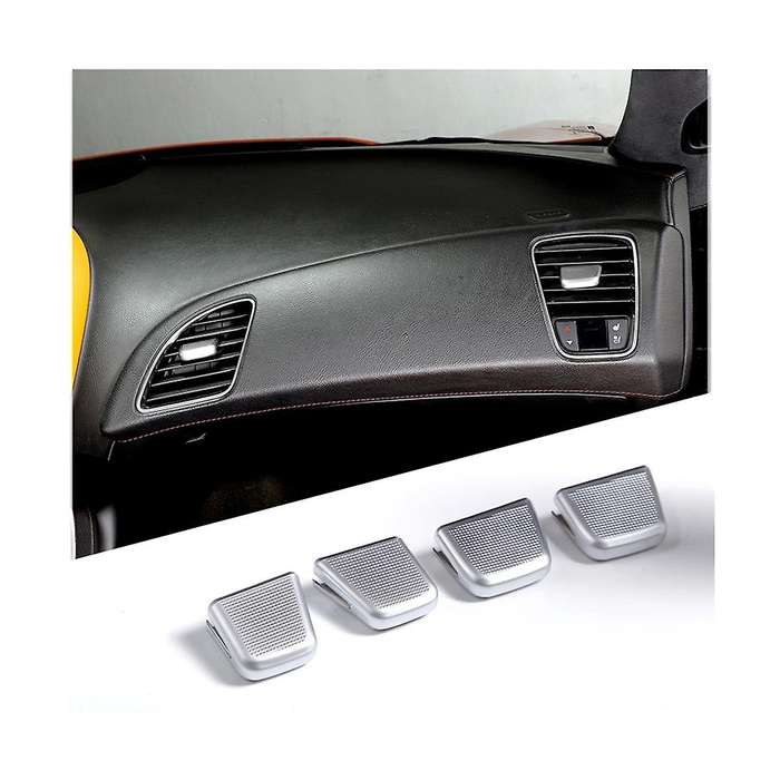 for C7 2014-2019 Car Dashboard Air Conditioning Outlet Adjustment Lever Cover Trim Decorative