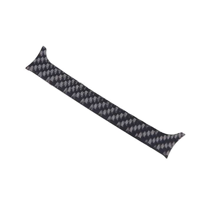 for C7 2014-2019 Soft Carbon Fiber Car Center Navigation Screen Decorative Frame Cover Trim Sticker