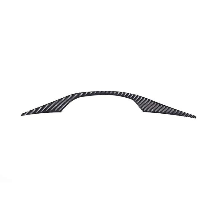 for C7 2014-2019 Soft Carbon Fiber Car Dashboard Panel Strips Instrunment Cover Trim Sticker Accesso