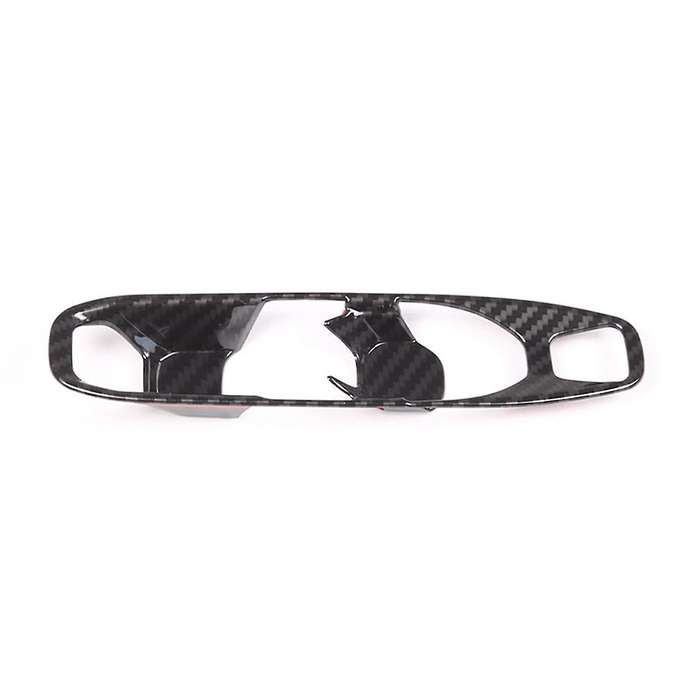 for C8 2020-2023 ABS Carbon Fiber Gear Shift Panel Cover Trim Accessories