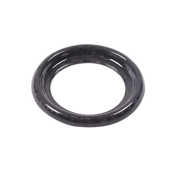 for C8 2020-2023 Car Engine Start Stop Button Switch Cover Trim Sticker Accessories ABS Carbon Fiber