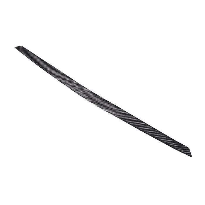 for C7 2014-2019 Soft Carbon Fiber Car Rear Tail Light Logo Trim Strips Trim Sticker Accessories