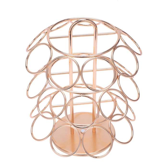 for Capsules Cup Revolving Rotating Coffee Pod Storage Holder Tower Stand Rack
