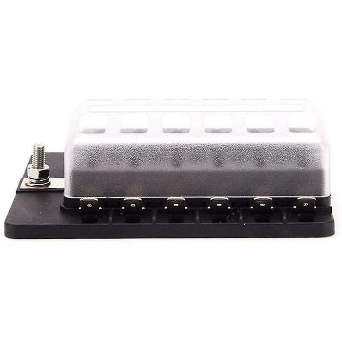 for Car Boat RV 32V 12 Way Blade Type Plug Type Retainer LED Warning Light