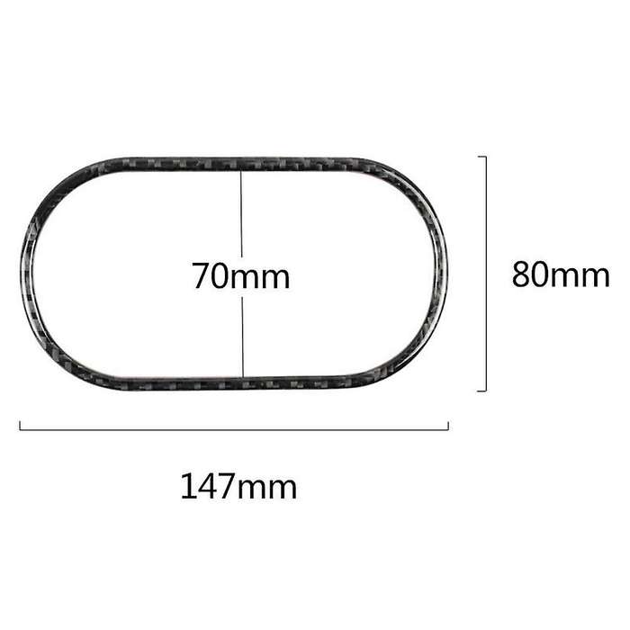 for  Car Carbon Fiber Sticker Headlight Switch Panel Carbon Fiber Sticker