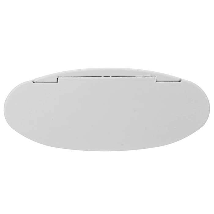 for Car Visor Mirror Cover Cover for MINI R55 R56 R60 2007-2014 51167361833 Gray