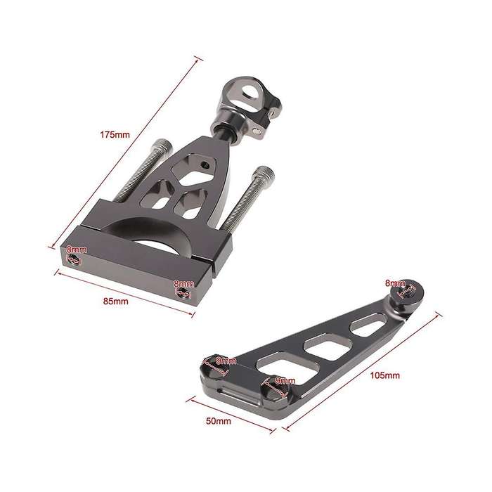for Cb400 Vtec Cb400sf 1999-2015 Aluminum Steering Damper Mounting Bracket Kits