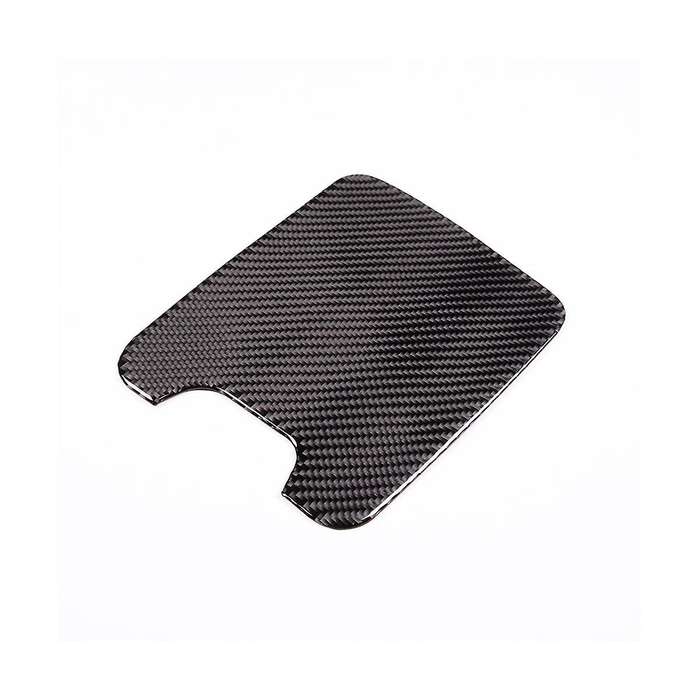 for C-class W206 C200 C260 2022 Carbon Fiber Central Control Storage Box Panel Trim Sticker Accesso