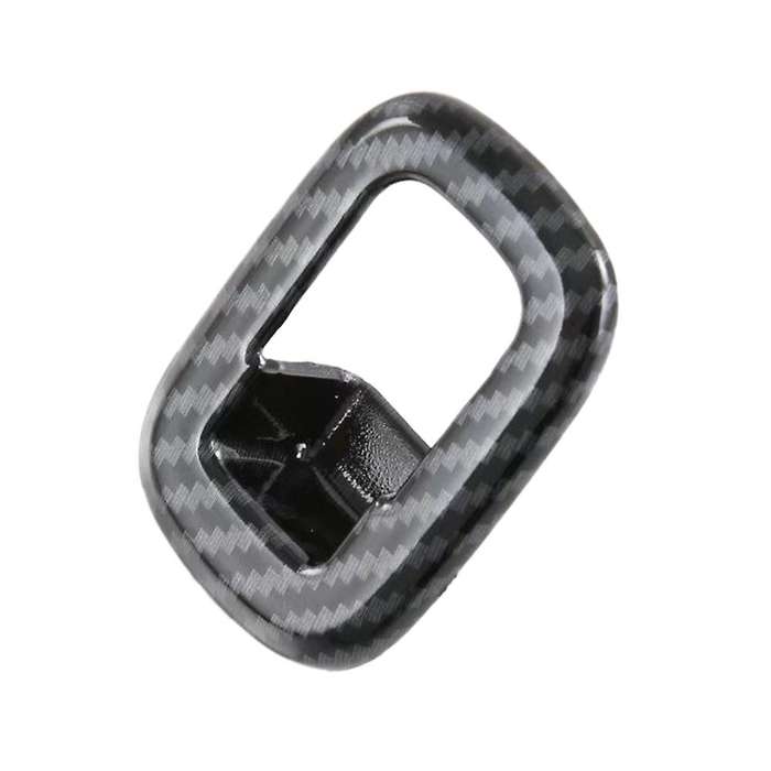 for C-Class W206 C260 2022 Car Interior Sticker Rear Trunk Switch Decorative Cover Carbon Fiber
