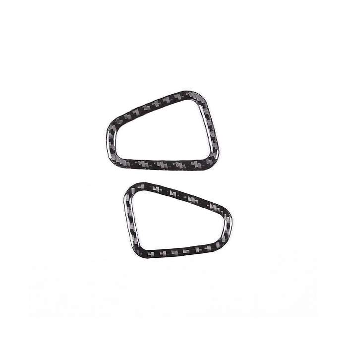 for C-class W206 C200 C260 2022 Carbon Fiber Car Dashboard Air Outlet Trim Decorative Sticker Acces