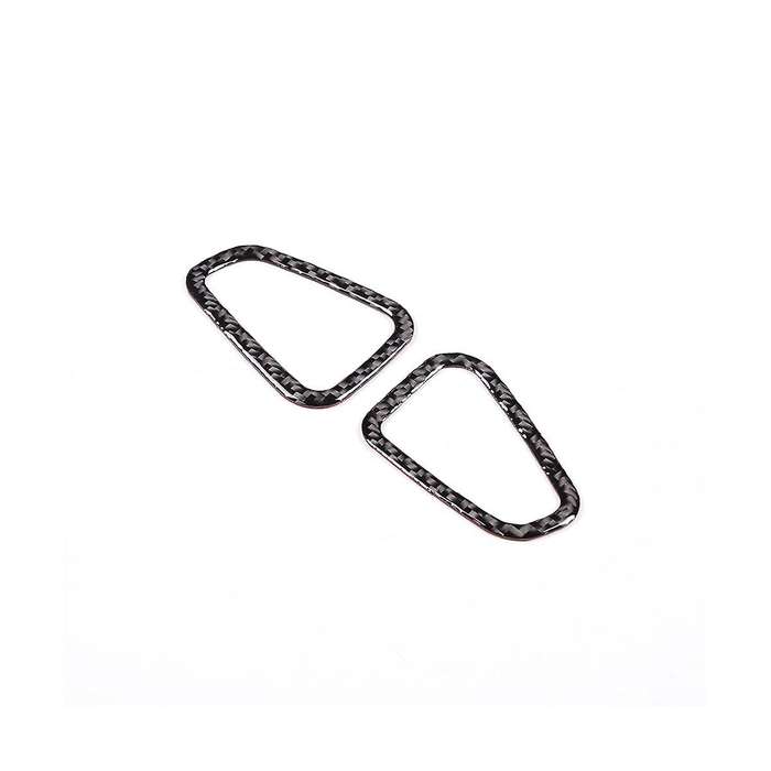 for C-class W206 C200 C260 2022 Carbon Fiber Car Dashboard Air Outlet Trim Decorative Sticker Acces