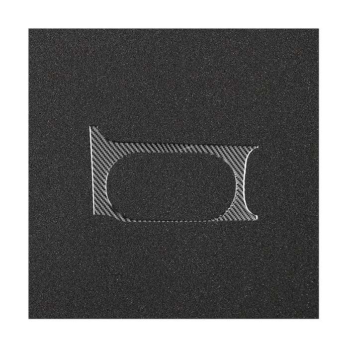 for Celica 2000-2005 Soft Carbon Fiber Central Control Cup Holder Cover Trim Sticker Accessories