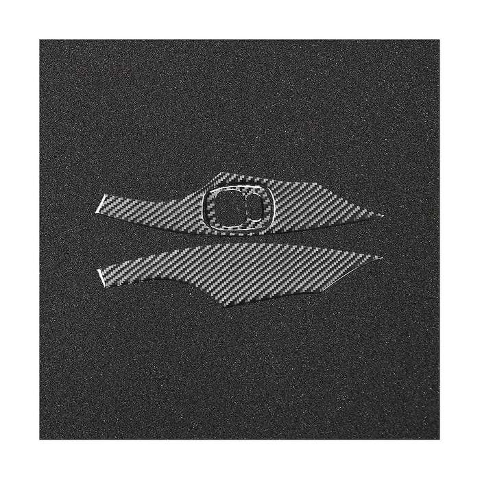 for Celica 2000-2005 Soft Carbon Fiber Window Control Lifting Switch Panel Cover Trim Sticker Acces