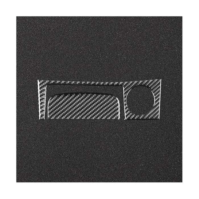 for Celica 2000-2005 Soft Carbon Fiber Central Control Lighter Panel Cover Trim Sticker Accessories