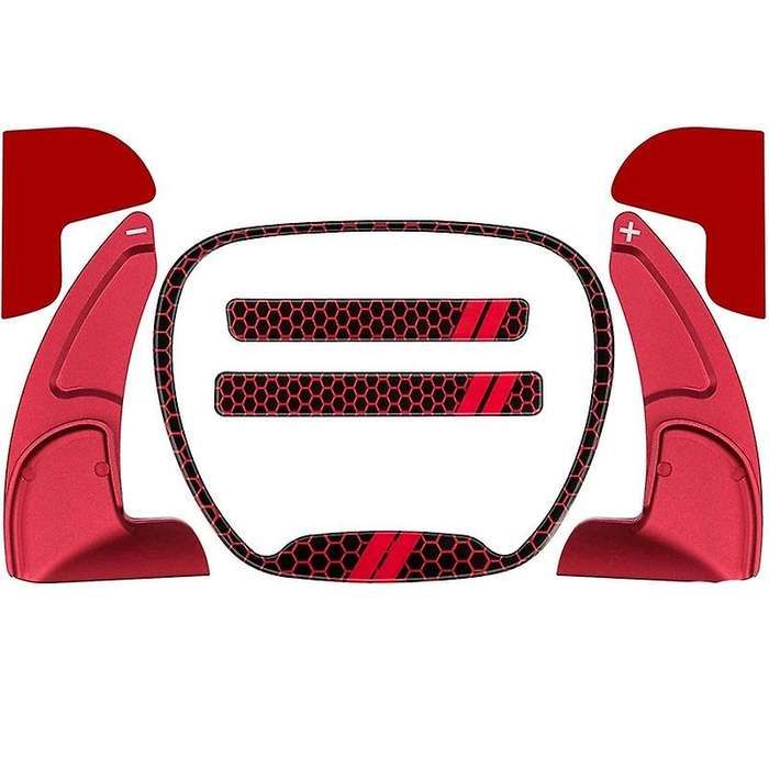 for Charger Durango 2015-2020 Interior Accessories Steering Wheel Shift Paddle Extended+Emblem Kit