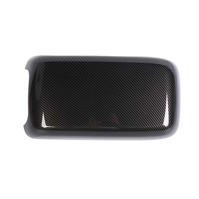 for Charger 300c 2011-2023 Car Armrest Pad Cover Center Console Lid Cover Trim ,abs Carbon Fiber