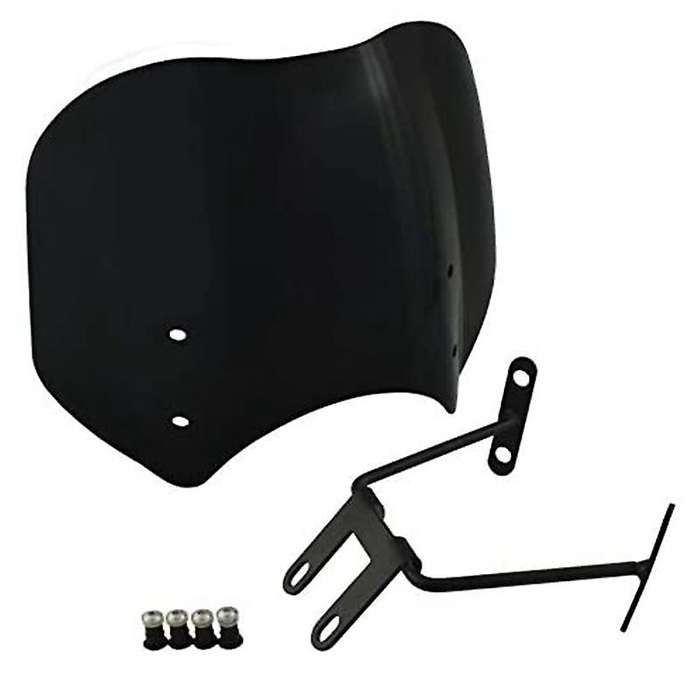 for CMX300 CMX500 Rebel 300 500 2017-2020 Windscreen Windshield Shield Screen with Bracket (Smoke)