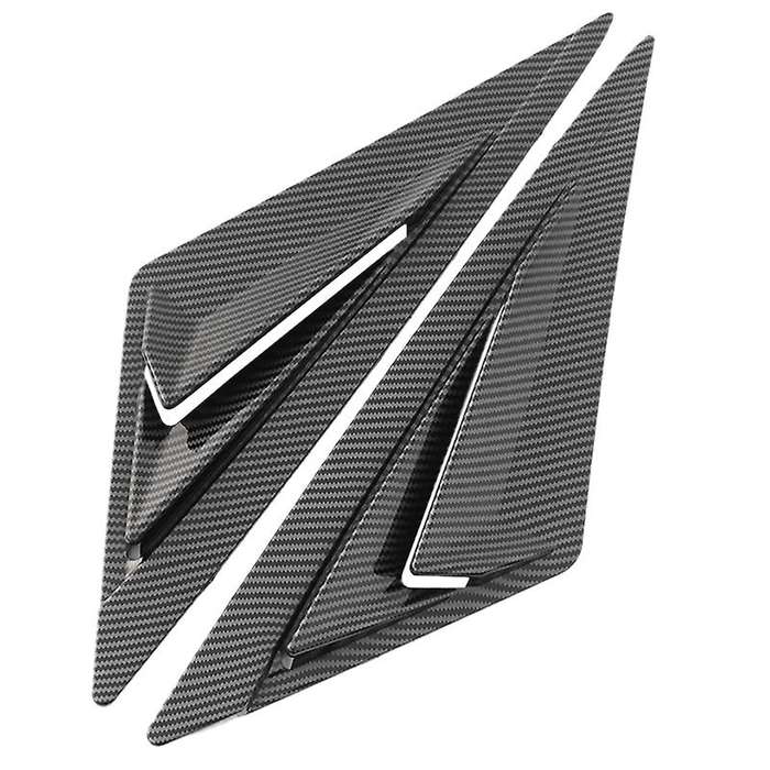 for CN7 2020-2021 2PCS/Set Rear Side Window Shutters Decoration Trim Body Kits Carbon Look