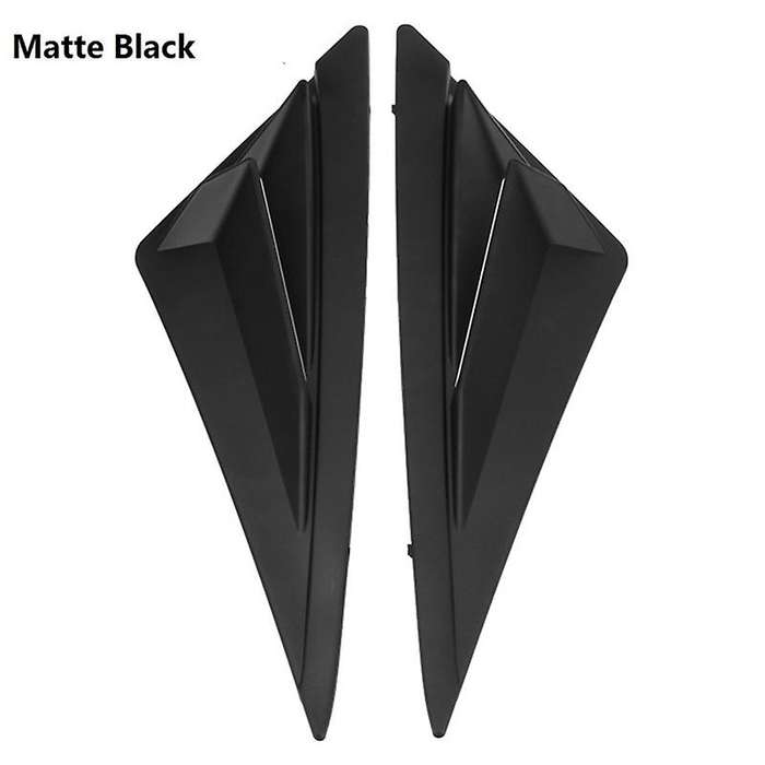 for CN7 2020-2021 2PCS/Set Rear Side Window Shutters Decoration Trim Body Kits Matt Black