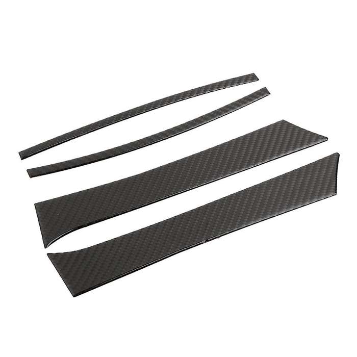 for Commander 2006-2010 Carbon Fiber Car Center Console Navigation Side Strips Trim Sticker Accessor