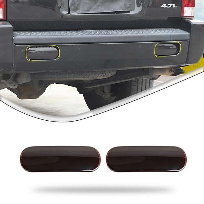 for Commander 2006-2010 Rear Fog Light Cover Taillight Lamp Cover Decoration Trim Exterior Accessori
