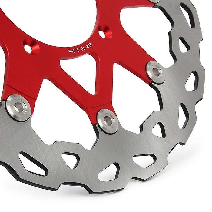 for CRF CR125 CR250 CRF250R CRF250X CRF450X CRF450R 320MM Oversize Front Floating Brake Disc Rotor M