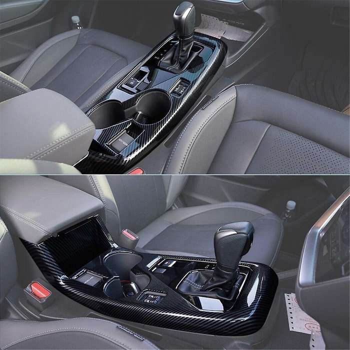 for Crosstrek 2023 2024 Car Central Control Gear Shift Water Cup Holder Cover Trim Accessories Abs C