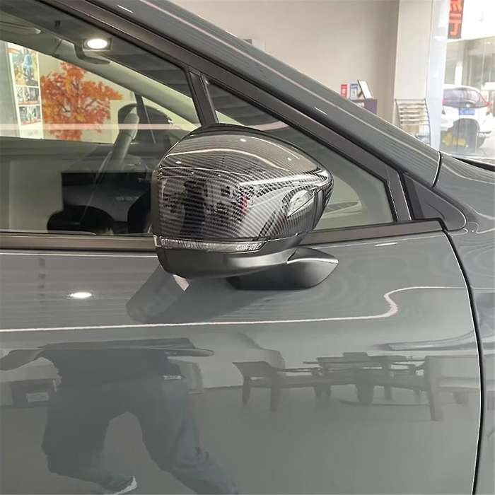 for Crosstrek 2023 2024 Car Side Door Mirror Cover, Rearview Mirror Cover Trim Accessories Abs Carbo
