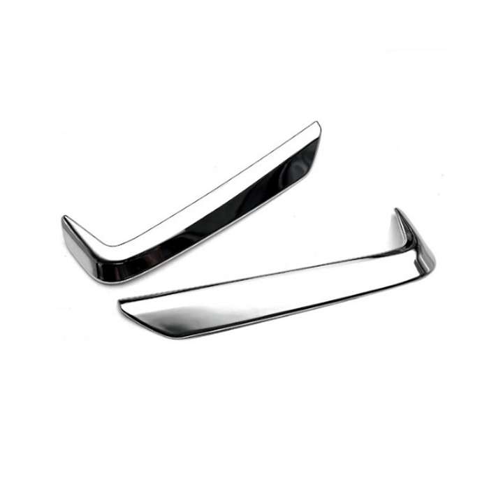 for Crosstrek Impreza 2024 Chrome Rear Bumper Fog Lamp Frame Car Trim Accessories