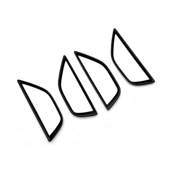 for Crosstrek Impreza 2024 Interior Door Handle Trim Bezel Trim Sticker Accessories Glossy Black