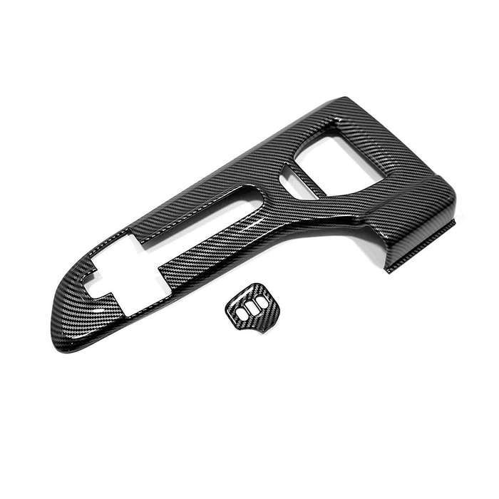 for Crown 2023 2024 Lhd Abs Carbon Fiber Console Gear Shift Knob Panel Cover Trim Interior Accessori