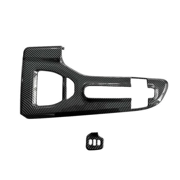 for Crown 2023 2024 Lhd Abs Carbon Fiber Console Gear Shift Knob Panel Cover Trim Interior Accessori