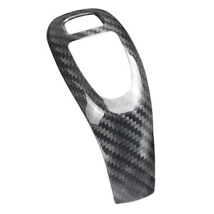 for CT5 Car Carbon Fiber Back Gear Shift Knob Cover Trim Fit Decoration Sticker Accessories
