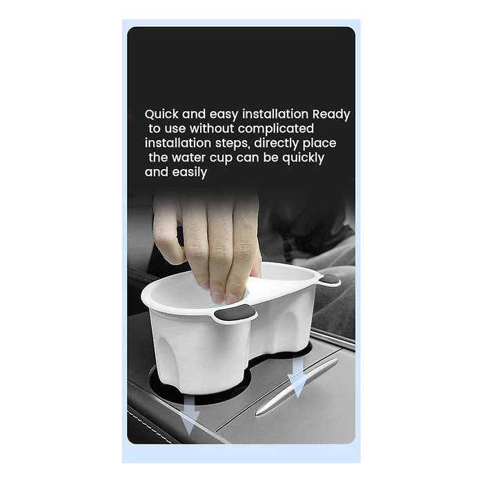 for Cup Holder Central Control Drinks Holder for Model Y 2023 Panda Pattern Water Cup Holder